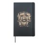 Festivity Look At Me Being Festive And Stuff Celebrate Party Hardcover Journal, Black
