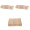 FewNvWa Balsa Wood Blocks Sticks Squares Rods Unfinished Natural Wood Machined Sanded Close Grained Easy to and Suitable for Scratch Models
