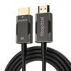 Fibopitcal Fiber Optic HDMI 2.1 Cable – Ultra High Speed 48Gbps, Supports 8K@60Hz /4K/120Hz, Thin & Flexible Design, High Durability, Compatible with All HDMI 2.1 Device (Diretional-Fiber, 40ft)