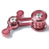 Fidget Spinner for Adults, Metal Silent Figette Office Desk Toy Quiet Cool Gadgets Gifts for Teen Boys Kid Anxiety Stress Relief Calm Down Sensory Autism Autistic ADHD Airplane Travel (Red)