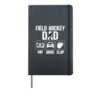 Field Hockey Dad Pay Drive Clap Field Hockey Player Father Hardcover Journal, Black