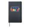 Fifth Grade 5th Back to School Colorful First Day of School Hardcover Journal, Black
