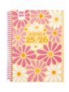 Finocam - Agenda Diva Year 2025 2026 Week Horizontal View September 2025 - June 2026 (lesson year) + July and August summary Spring Spanish