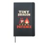 Fire Breather Dragon Energy Fire Dragon Gift Hardcover Journal, Black