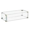 Fire Table Glass Wind Guard