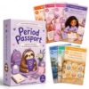 First Period Cards for Girls, 52 Period Education Flashcards for Tween Girls Ages 9-12, The Ultimate Girl's Guide to Your First Period, First Period Kit Gift