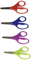 Fiskars 5 Inch Classic Blunt Tip Kids Scissors (4 pack), Color Received May Vary