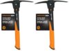 Fiskars IsoCore Pickaxe Mattock with Shock-Absorbing Handle, Dual-Head Tool for Roots & Rocks, 1.5 lb (Pack of 2)