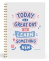 FISWAFY Motivational Inspirational Spiral Notebook Journal 5.5x8.3in