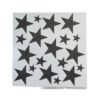 Five-Pointed Star Stencils for Painting, Reusable Plastic Paint Templates for DIY Crafts Wood, Fabric, Walls, Cards