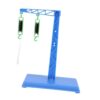 Fixed & Movable Combined Pulley Block Set with Bracket Suspension Hooks, Wear-Resistant PP Labor-Saving Force Ratio Statics Mechanics