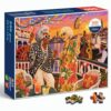 Flalivi Sunset Jazz Cruise 500 Piece Puzzle for Adults