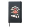 Flamingo Back to School Kindergarten Vibes Teacher Hardcover Journal, Black