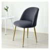 Flexible Dining Chair Covers Round Elastic Seat Covers for Kitchen Living Room Duck Beak Pattern Fits 1/4/6 Seats Chairs Machine Washable 6 Pcs