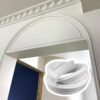 Flexible Wall Trim DIY Arch Kit, PVC Arch Molding, Paintable Door Frame Trim, Modern Archway Decor for Living Room Bedroom