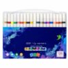 FLINZHGQI Dual‑Tip Acrylic Paint Markers, Water‑Based Paint Marker Pens for Rock Painting, Canvas, Wood, Ceramic, DIY Art Craft Drawing Supplies for Teen Hobby Artists