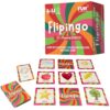 Flipingo Word Recognition and Vocabulary Bingo, Develop Preschool Reading and Kindergarten Reading Skills, Flipping Bingo Game, Family Game