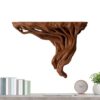 Floating Shelf Tree Root Storage Display