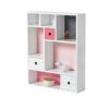 Floating Shelf Wall Mounted Storage Floating Cabinet with 3 Drawers Decor