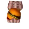 Flonk Toys Hamburger Squishy, Slow-Rising Fidget Toy, 1 Count