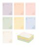 Floral Message Sticky Notes,350 PCS 4×5 Inch self‑Adhesive Pads,Decorative Slips for Office Desk Reminder, Telephone