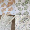 Floral Tissue Paper 40Sheets, Vintage Wildflower Plant Gift Wrapping Tissue Paper - Folded Flat 19.7"x13.7"/ 50x35cm for Gift Packaging Bouquet, Holiday Wedding Birthday Party Decor DIY Art Craft