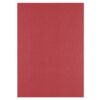 Florence Linen Cardstock A4 Red (Ruby) - 10 Sheets of 250 GSM Coloured Paper - Card Making Supplies for Scrapbooking and Other Crafts