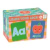 Floss & Rock Learn Your ABCs Card, Pack of 8 in CDU Tray, Multicolor