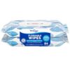 Flushable Wipes 84 Count, Aloe, Plant-Based, Plastic-Free Wet Wipes Bath
