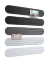Fluxynara 23" x 4" Felt Bulletin Board,Black