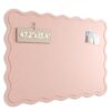Fluxynara Felt Scalloped Bulletin Board 47.2"x35.4", Pink