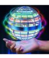 Flying Ball Toy Boomerang Spinner with RGB Lights 360° Rotating