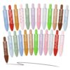 FlyMeaning 24Pcs Mini Gel Pen, Cute Black Ink Pens Bulk for Party Favors and Birthdays Gifts, Fun Kawaii Pen for Classroom Student Prizes & School Supplies