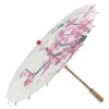Focket Handmade Oil Paper Umbrella, Wooden Handle