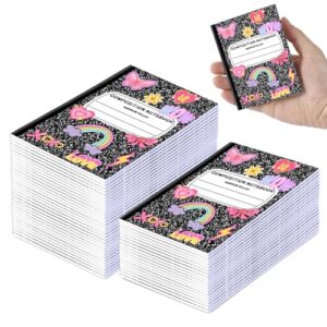 FOGWOWO 30 Pack Mini Composition Notebook Narrow Ruled,Marble Notebooks