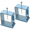 Foil Electroscope Set of 2 for Science Teachers Classroom Demonstrations Statics Electricity Educational Tools Metal and Glass Electroscope