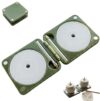 Foldable Double Yarn Spinner with Storage for Crochet and Knitting Portable Organizer