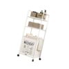 Foldable Laundry Organizers Sturdy Metal Frame Removable Oxford Fabric Liner Storage Basket for Home Bathroom Use Removable Laundry Hamper