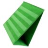 Foldable Triangular Pocket Chart Stand Cloth Desktop Teaching Aid Green