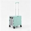 Foldable Utility Shopping Cart, Portable Rolling Crate