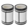 FOMIYES 2pcs Filmstrip Tape Movie Party Decorations, 16ft Long, 2" Wide
