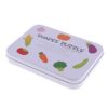 Fonowx Anti-Tear Flash Cards Cognitive Puzzle Card with Box, Vegetables