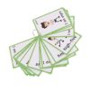 Fonowx First Flash Cards Set Educational Learning Sight and Flashcards, Gesture 25 Pieces