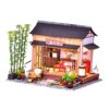 Fonowx Handcraft Miniature Dollhouse DIY Kit Includes Realistic Furniture Ornament Materials Wooden Paper Suitable for Collectors Home
