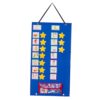 Fonowx Kids Visual Schedule with Visual Schedule Cards Behavior Chart Planner Home Chore Chart Reliable Waterproof Polyester Paper Suitable for