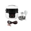 Fonowx Portable 2L Electric Rice Cooker for Car, Rice Cooker Pot, Multifunctional Professional for Keeping Warm, 7.8x7.8 Inch, Meal Warmer, 12V 80w