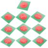 Fonowx Preschool Early Developing Toy 10Pcs Board Fraction Insert Puzzles