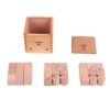 Fonowx Set of 44 Pieces Hand Polishing Blocks Grab Toys