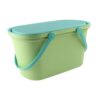 Fonowx Storage Bin with Lid Container with Handle Underwear Snacks Storage Box Toys Organizer for Home Nursery Room Cabinets Bedroom