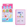 Fonowx Two Side Alphabet Color Picture Flash Cards Preschool